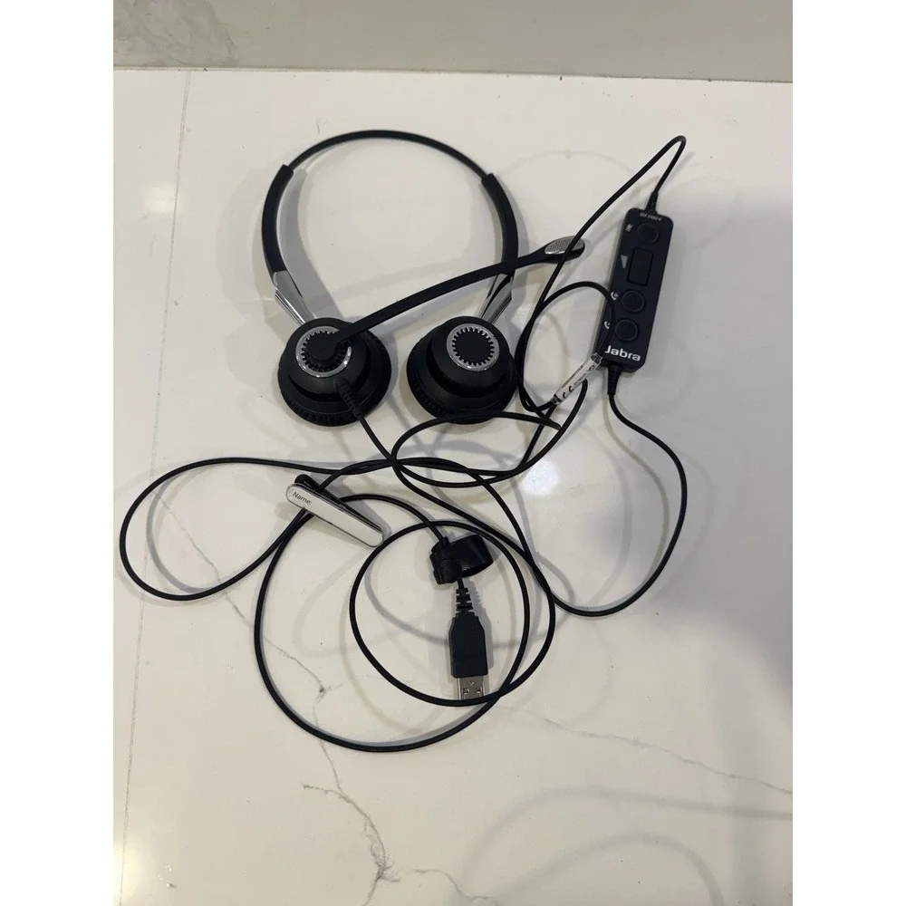 Jabra BIZ 2400 II Bluetooth Wired Headset - Black